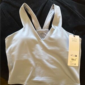 ALO Yoga Winter Frost Real Bra Tank